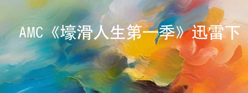 陳金秀發布AMC《壕滑人生第一季》迅雷下載/在線觀看/百度云-都市/情感-美劇天堂